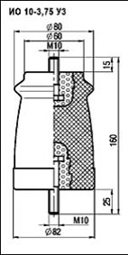 Изоляторы опорные ИО-10-3,75 УЗ